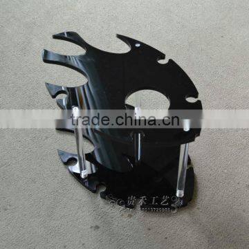 GH-RZ242 Black Acrylic Wine Display Rack,modern Acrylic Wine Display Rack photo-3