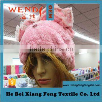 400 Gsm Sanding Microfiber Hair Wrap Drying Bath Spa Head Cap Towel photo-3