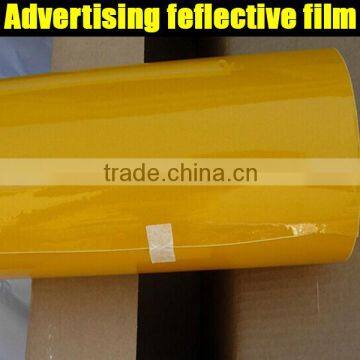 New arrival PET Advertisement Grade Reflective Film,advertising reflective sheeting