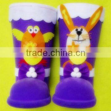 Y065 Popular ECO-frienly party Easter boots decoration