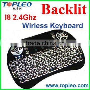 TOPLEO New Arrival I8 Backlight Keyboard