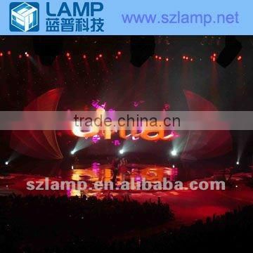 Indoor rental led electronic screen for the concert