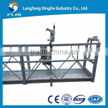 ZLP hanging gondola rental / electric suspended platform ce / roof platform