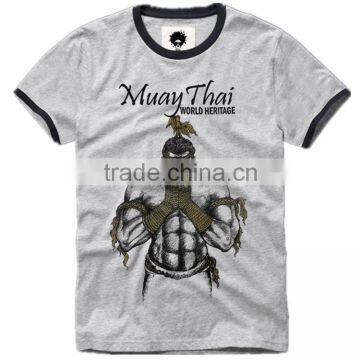 wholesale customized muay thai boxing mma t-shirts in plus size