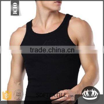 custom cotton blank mens stringer tank top wholesale sport gym Tank Top