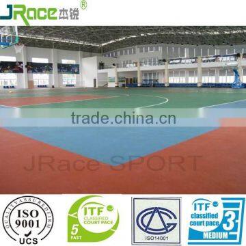 high rebound rate basketball court sport flooring from China
