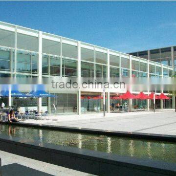 Stainless steel glass point-fixed curtain wall