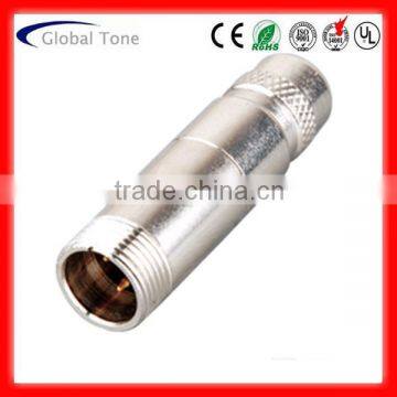 Mini XLR male with lock ring,Metal