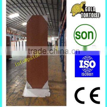 CHEAP PRICE!!!PVC Laminated Steel Panel Door Used Interior
