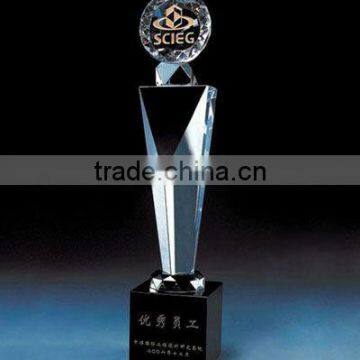 acrylic trophy with various styles