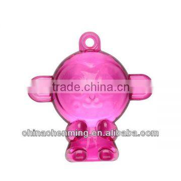 fashion and cute decorative acrylic bear beads