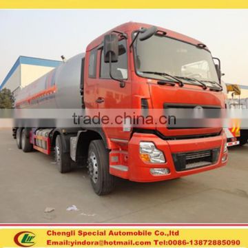 Dongfeng 12 wheel propane gas dispeser truck gas transport