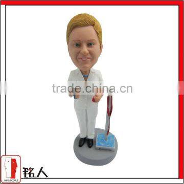 customized special business polyresin crafts bobblehead