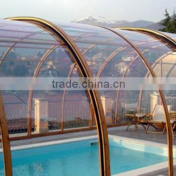 High Quality ISO Certification Bayer Makrolon UV Protection Solid Polycarbonate Sheet adult plastic swimming pool