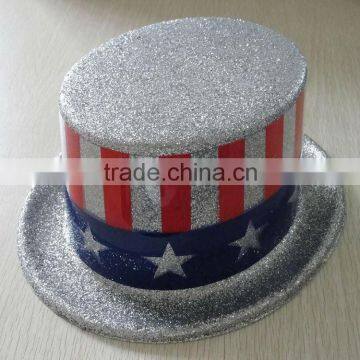 party glitter top hat