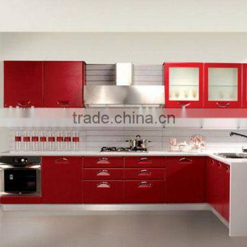 Lacquer High Gloss Modern Kitchen Cabinet DJ-K208