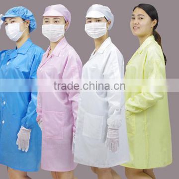 Comfortable and fashion ESD working smocks