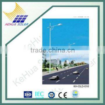 Kehua 110W 100W CREE Bridgelux Single/Double Arm LED Steel Street Light Pole CE/TUV/ISO