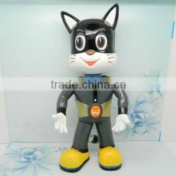 plastic cat toy cartoon figure