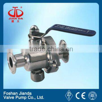 sanitary clamp ball valve