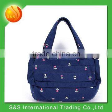 2015 stylish factory custom portable lady handbag