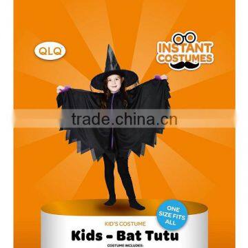 Hot sales cheap children Carnival party costume wholesale silver Witch halloween costumes for Kids