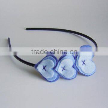 Hot Sale Heart Shape Felt Headband For Pretty Baby Girls photo-2