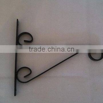 beautiful wrought iron wall hanging hook