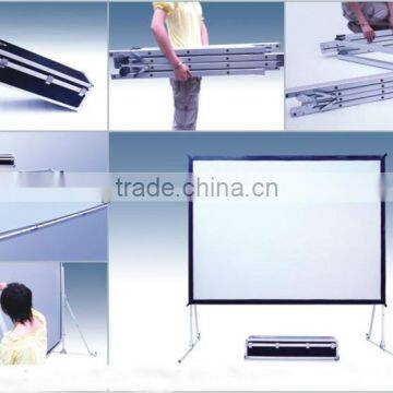 300 inch projector screen/fast folding screen/projection screen
