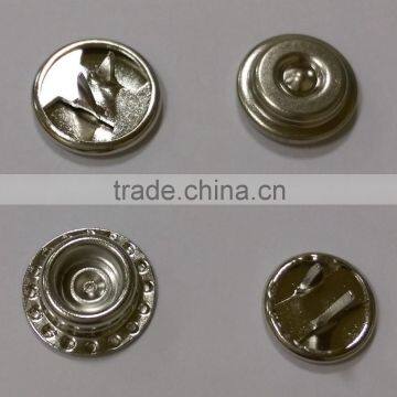 Toughness Fabric Use Twin Prong Ring Snap Button