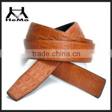 high quality wholesale genuine leather crocodile belt