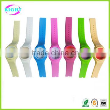 Mixed color Silicone watch strap for Jelly watch