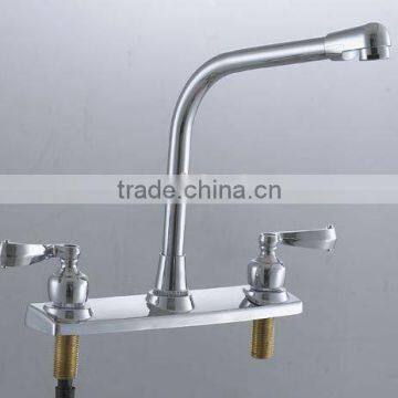 brass kitchen faucet