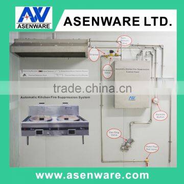 Fire Sprinkler Head and Hood Fire Suppression System in Kitchen photo-2