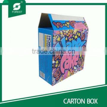 Corrugated color carton box for toys packaging box