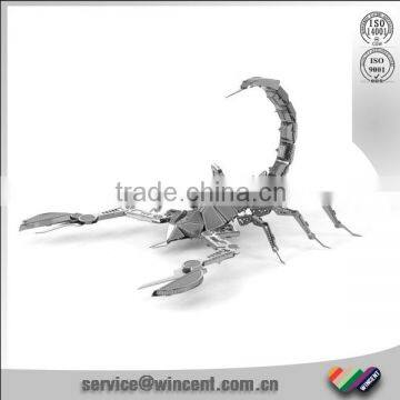 Animal Scorpion model of metal DIY 3d puzzles