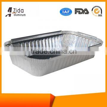 China Gold Manufacturer Competitive Aluminum Foil Food Tray Lid