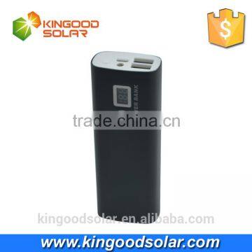 2016 Newest 10400mah Li-polymer Battery Aluminium Mobile Power Bank With Stand Support Quickly Charging for Smartphone photo-2