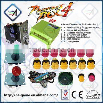 Newest DIY Arcade game machine parts joystick buttons and games board for sale