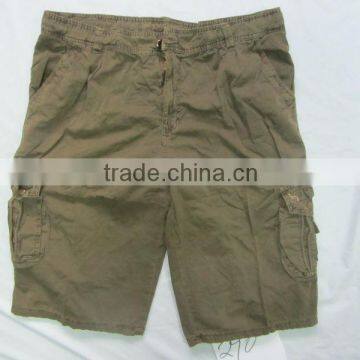 men's fashion cargo shorts on factory supply