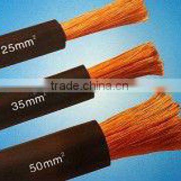 Multi wires stranded welding wire/pvc welding cable