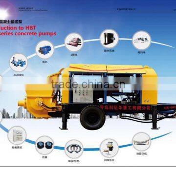 High-speed railway girder concrete pump