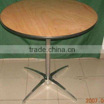 cheap wooden bar banquet tables