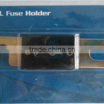 gold or nickel plated ANL bolt-on fuse blister packing