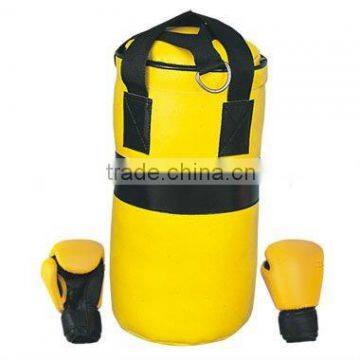 Leather Boxing Punching Bag Set