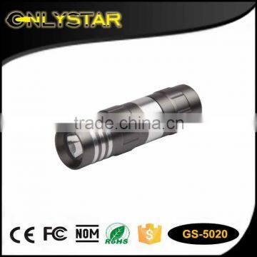 Onlystar GS-5020 new unique design mini led keychain light 0.5w led flashlight