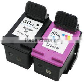 for hp 60 printer ink cartridge Large capacity for HP 60XL