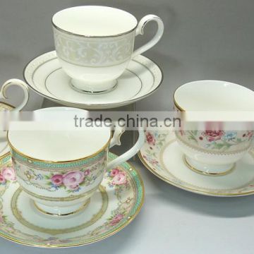 new arrival hot sell royal bone china tea set coffee cup set