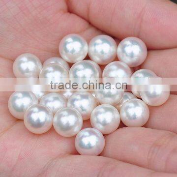 Cultured Akoya Pearl Beads, Round, High Luster, AAAA Quality, Great for DIY Stud Earrings photo-3