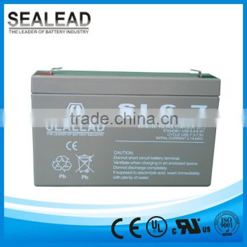 Hot sale 6V 7.0Ah deep cycle battery